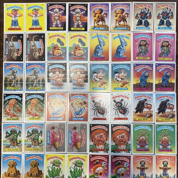 Vintage Garbage Pail Kids Trading Cards/Stickers Series3 Missing Babbling Brooke - Picture 2 of 3